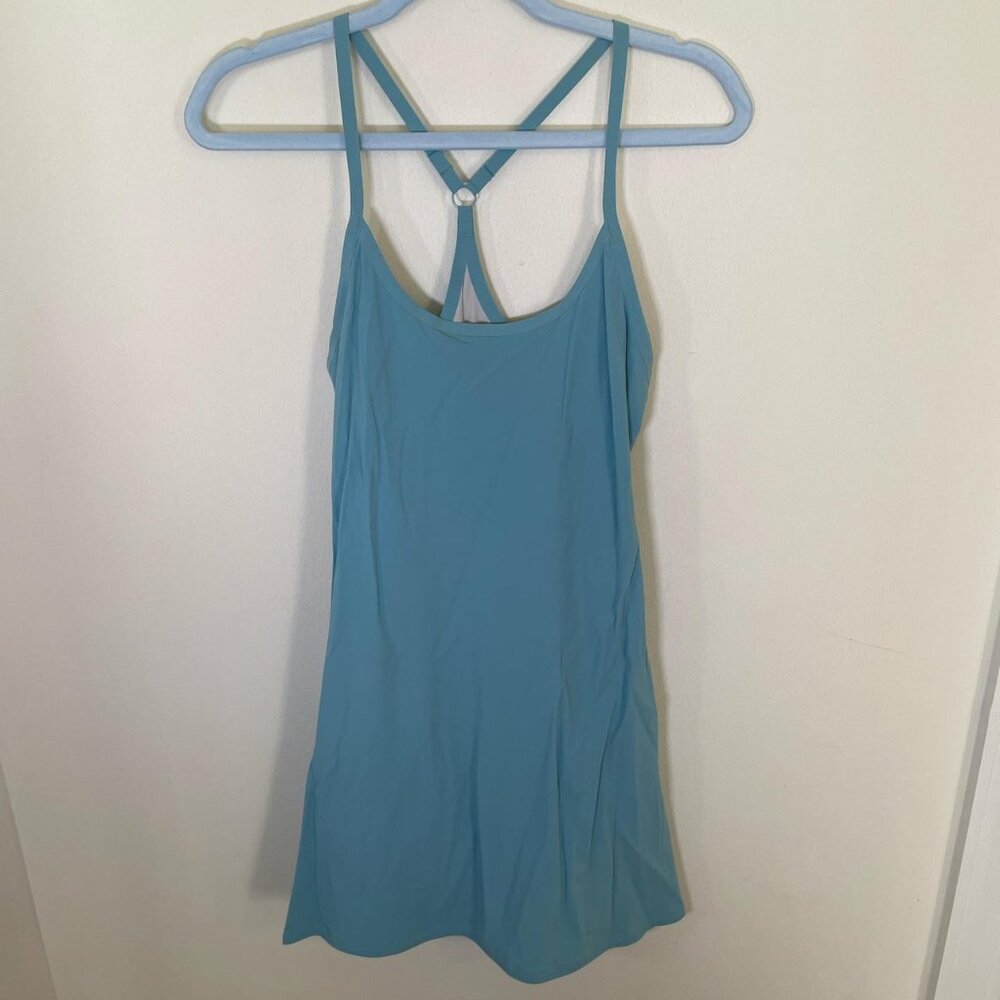 Outdoor Voices Blue Workout Exercise Dress